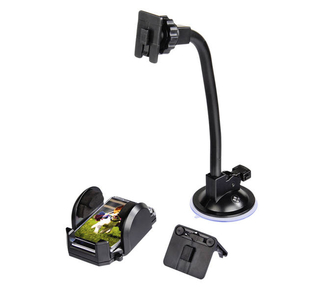 Smartphonehouder Hama 2-in-1 voor de auto