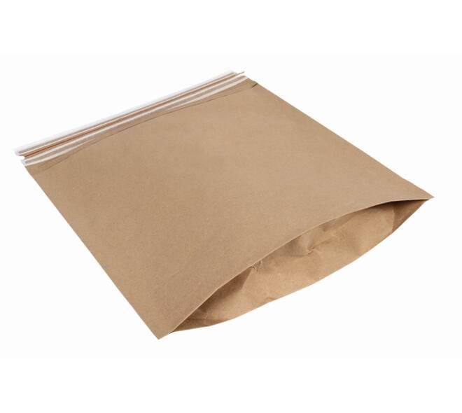 Sendbag verzendverpakking IEZZY 30/34 x 37 + 9,5cm bruin 250 stuks