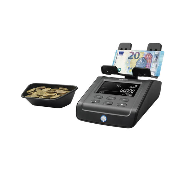 Geldtelweegschaal Safescan 6165 zwart