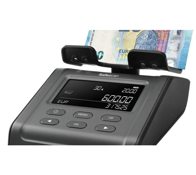 Geldtelweegschaal Safescan 6165 zwart