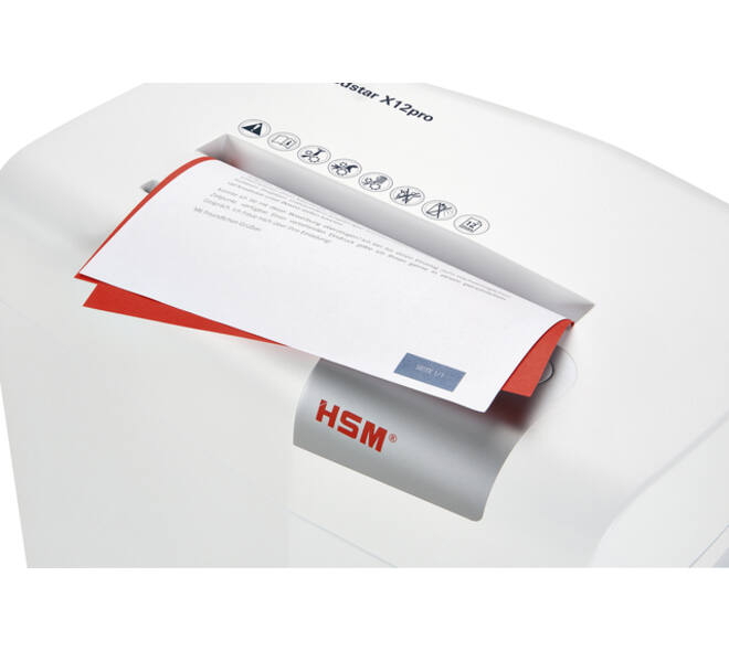 Papiervernietiger HSM shredstar X12pro snippers 2x15mm