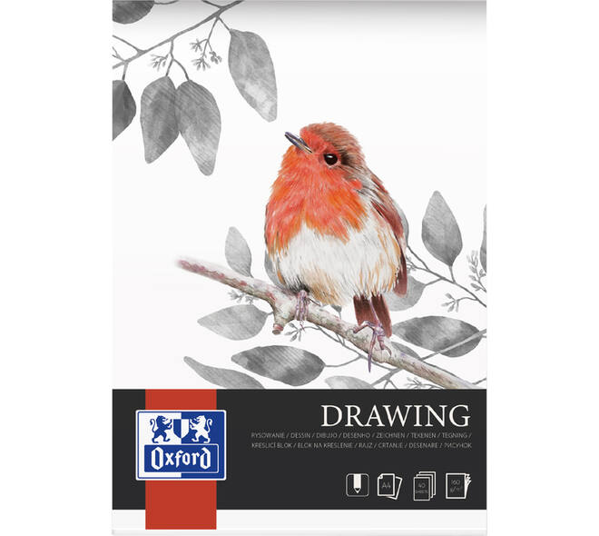 Tekenblok Oxford Drawing A4 40 vel 160 gram