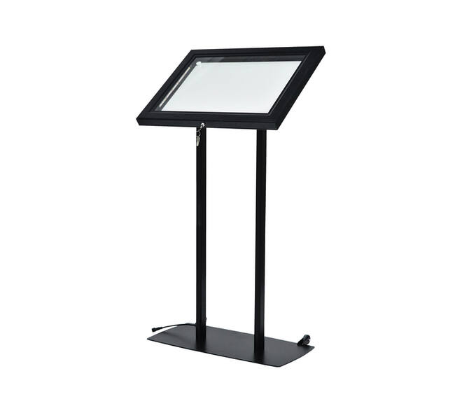 Menu vitrinekast Europel 2x A4