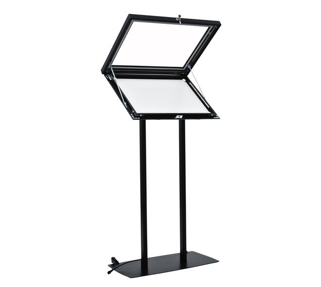 Menu vitrinekast Europel 2x A4