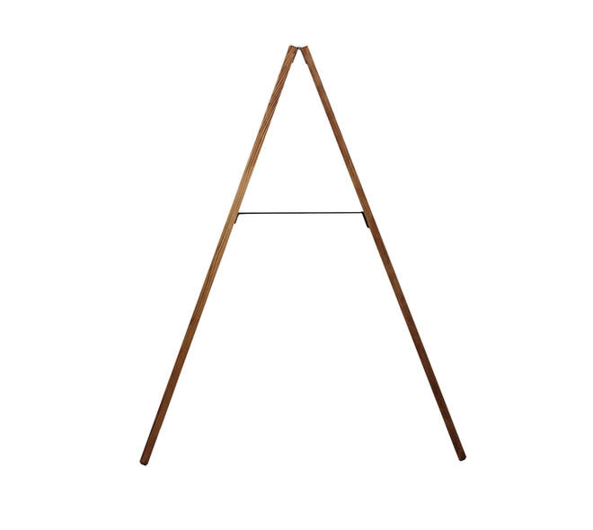 Krijt stoepbord Europel 660x1280mm DELUX natuur