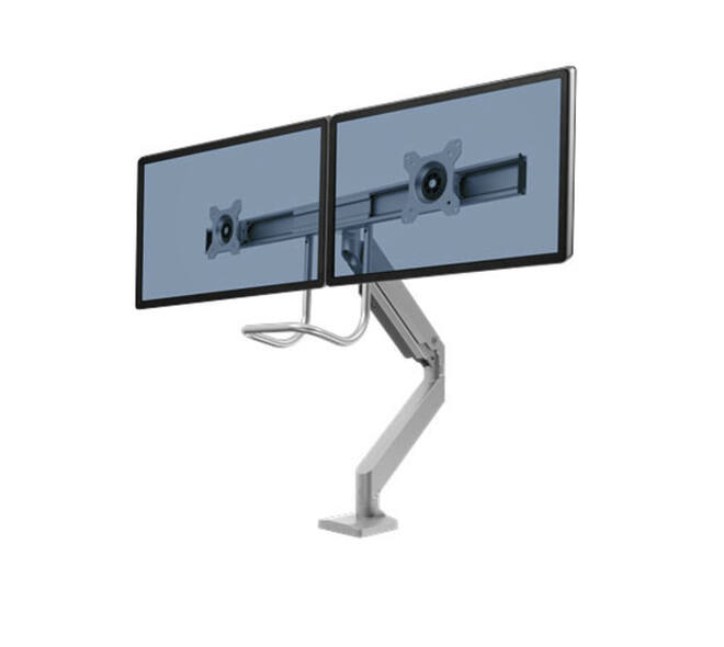Monitorarm Fellowes Eppa Crossbar zilver