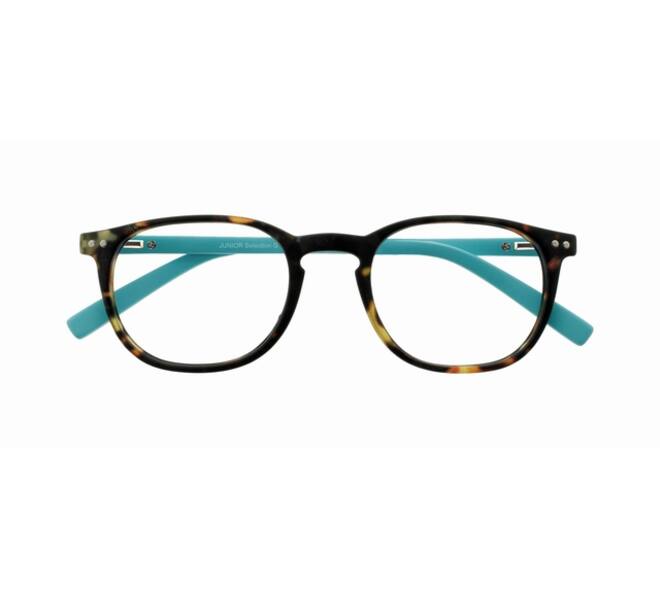 Leesbril I Need You +3.00 dpt Junior Selection bruin-turquoise