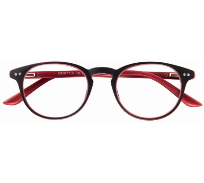 Leesbril I Need You +2.50 dpt Dokter New grijs-rood
