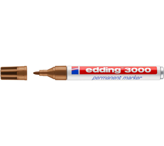 Viltstift edding 3000 rond 1.5-3mm okergeel