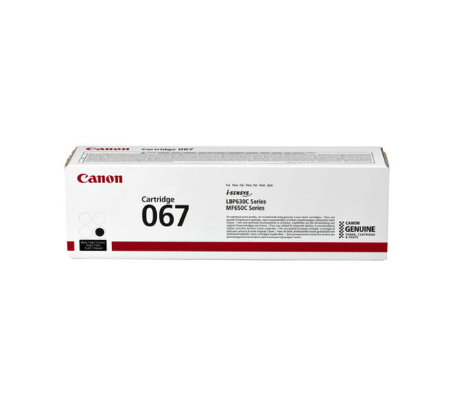 Tonercartridge Canon 067 zwart