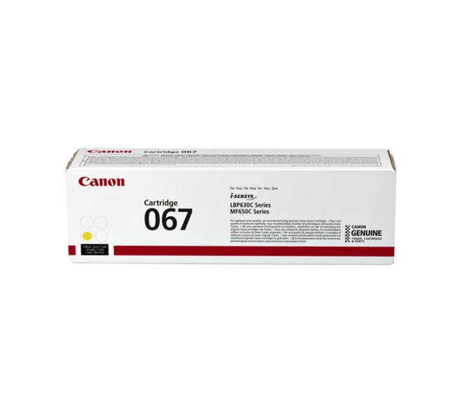 Tonercartridge Canon 067 geel