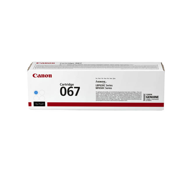 Tonercartridge Canon 067 blauw