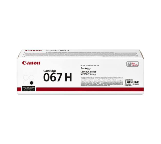 Tonercartridge Canon 067H zwart
