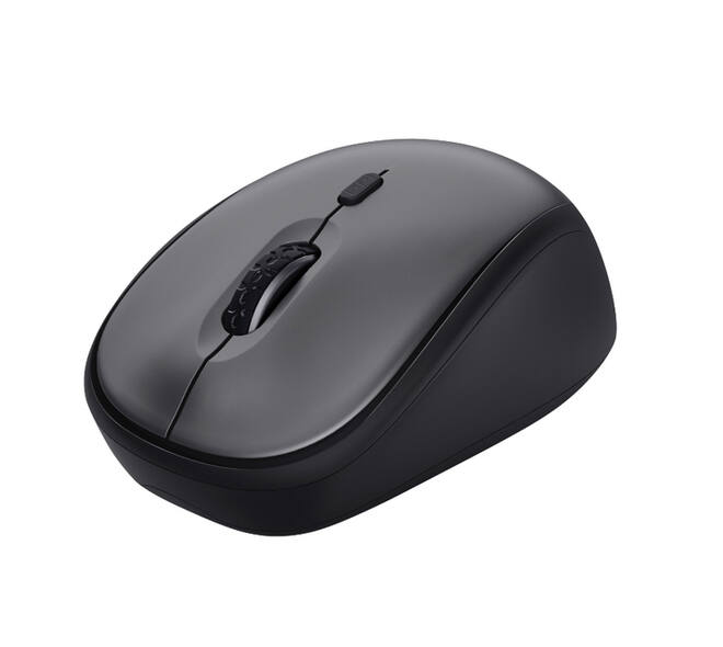 Muis Trust Yvi+ draadloos eco zwart
