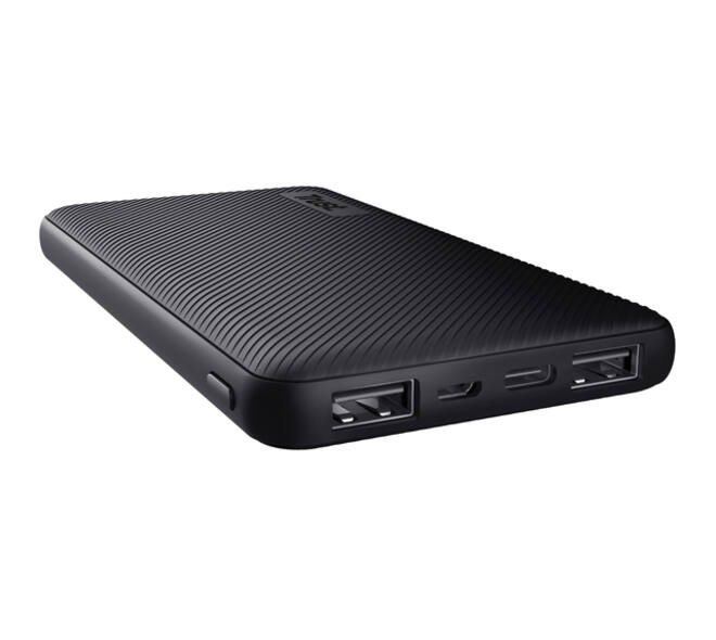 Powerbank Trust Primo 10.000 mAh eco zwart