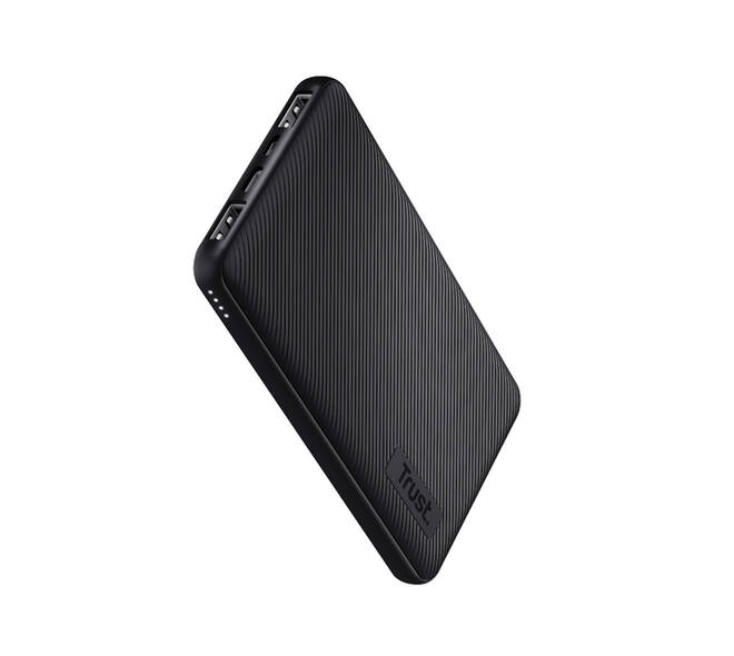 Powerbank Trust Primo 10.000 mAh eco zwart