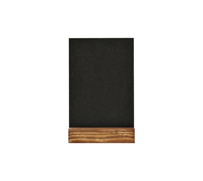 Krijtbord Europel tafelmodel A6 staand natural