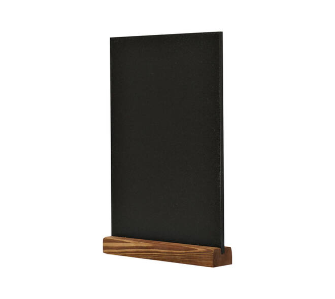 Krijtbord Europel tafelmodel A4 staand natural