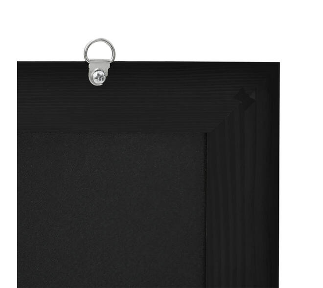 Krijtbord Europel met lijst 60x84cm zwart