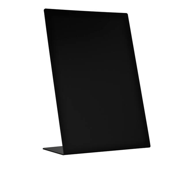 Krijtbord Europel L-standaard A4