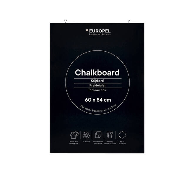 Krijtbord Europel 60x84cm