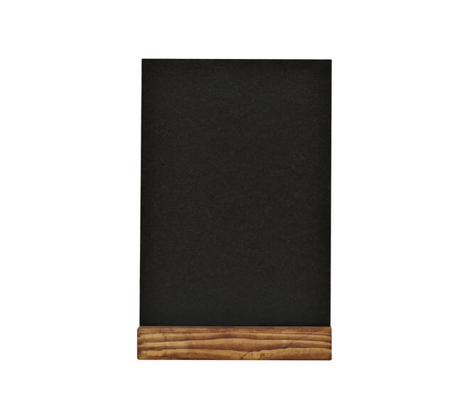 Krijtbord Europel tafelmodel A5 staand natural