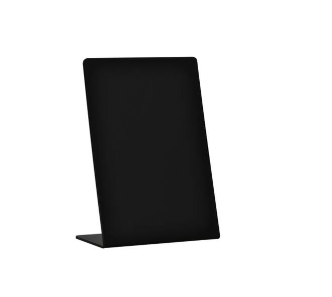 Krijtbord Europel L-standaard A6