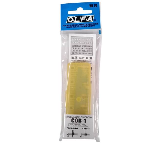 Reservemes Olfa COB-1 blister à 15 stuks