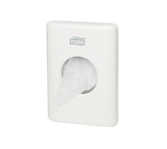 Damesverbandzakdispenser Tork Elevation wit 566000