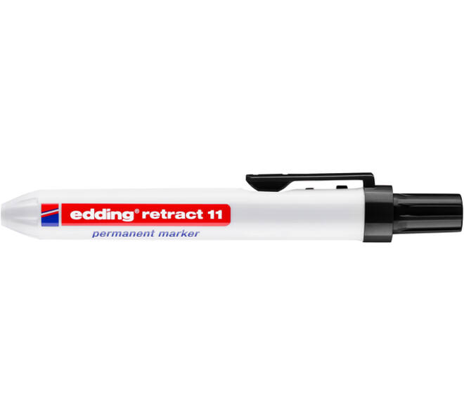 Viltstift edding 11 rond drukknop rond 1.5-3mmzwart