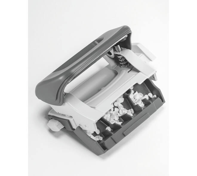 Perforator Leitz Nexxt  Recycle mini 10 vel blauw