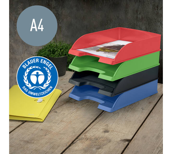 Brievenbak Leitz Recycle A4 blauw