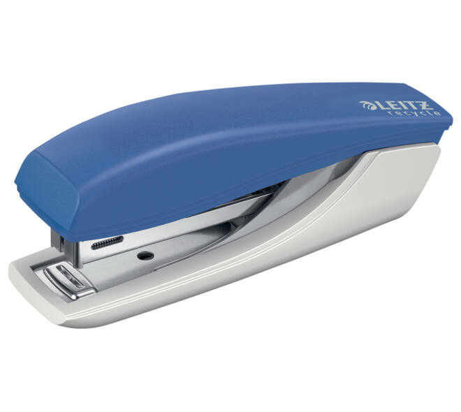 Nietmachine Leitz Nexxt Recycle mini 10 vel blauw