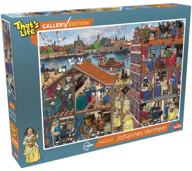 Puzzel That's Life Gallery Edition: Johannes Vermeer 1000 stukjes