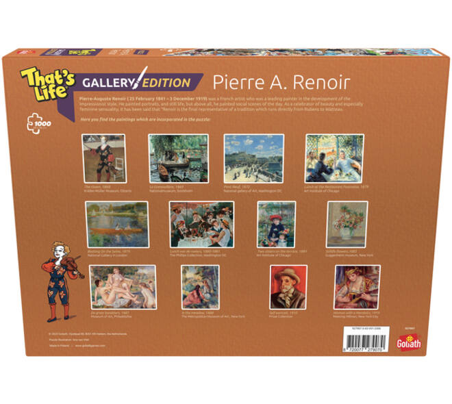Puzzel That's Life Gallery Edition: Pierre 1000 stukjes