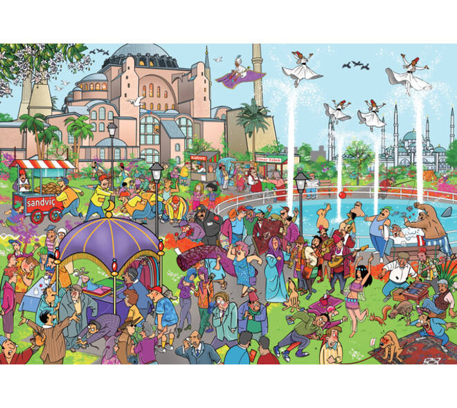 Puzzel That's Life City Istanbul 1000 stukjes