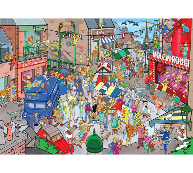 Puzzel That's Life City Paris 1000 stukjes