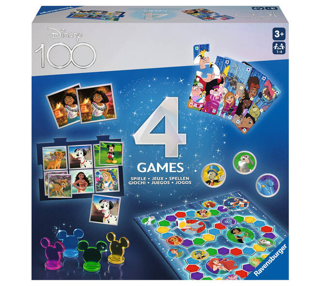 Spel Disney 100 jaar 4 in 1