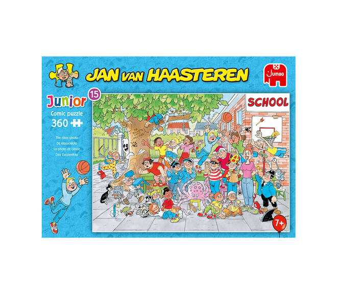 Puzzel Jan van Haasteren Junior 15 Klassenfoto 360 stukjes