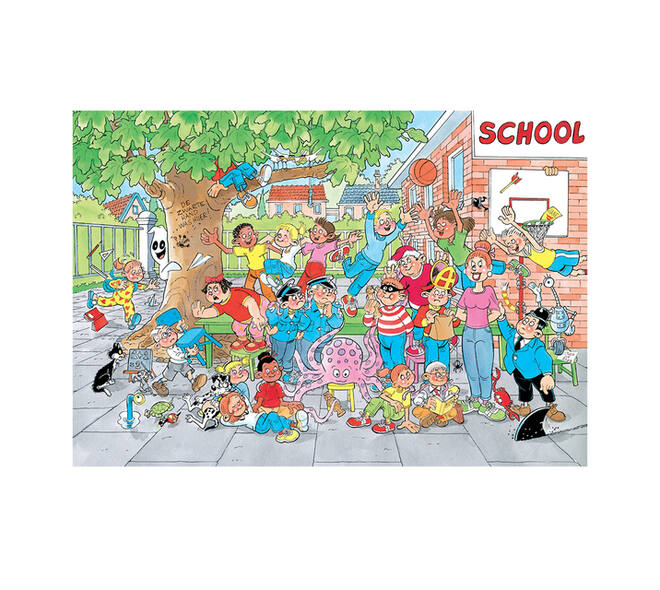 Puzzel Jan van Haasteren Junior 15 Klassenfoto 360 stukjes