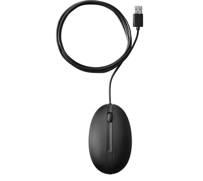 Muis HP 320M bedraad zwart
