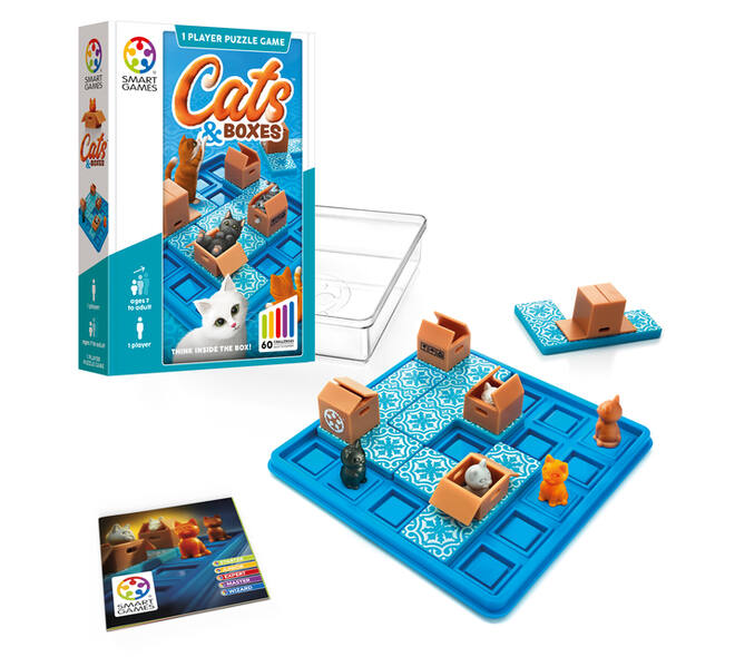 Puzzelspel Smart Games Cats & Boxes