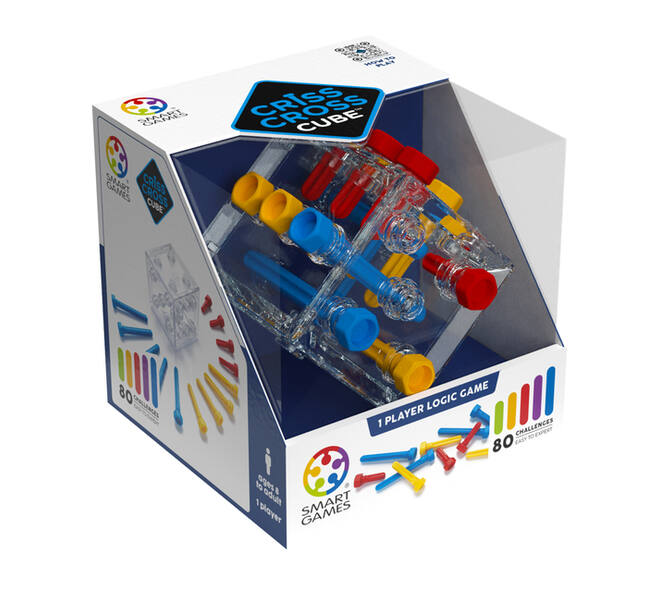 Display 6 st: Criss Cross Cube Puzzler (80 oprcht)