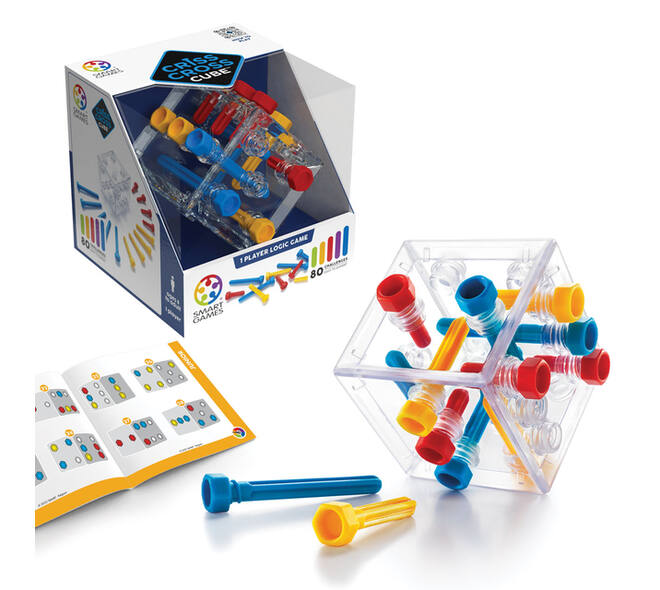 Display 6 st: Criss Cross Cube Puzzler (80 oprcht)