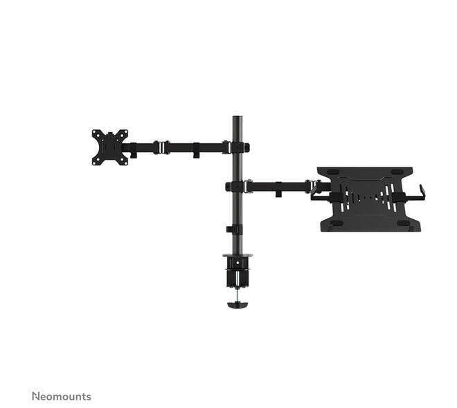 Monitorarm met laptopstandaard Neomounts FPMA-D550NOTEBOOK zwart