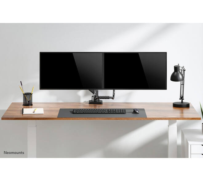 Monitorarm Neomounts NEXT Core dual 17-32" zwart