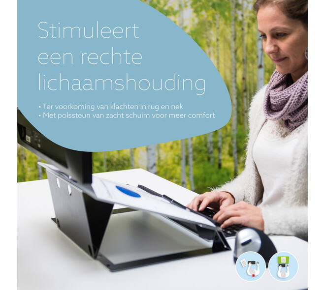 Documenthouder R-Go Read 2 Write Acryl