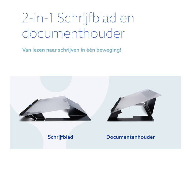 Documenthouder R-Go Read 2 Write Acryl
