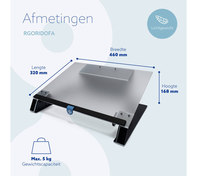 Documenthouder R-Go Read 2 Write Acryl
