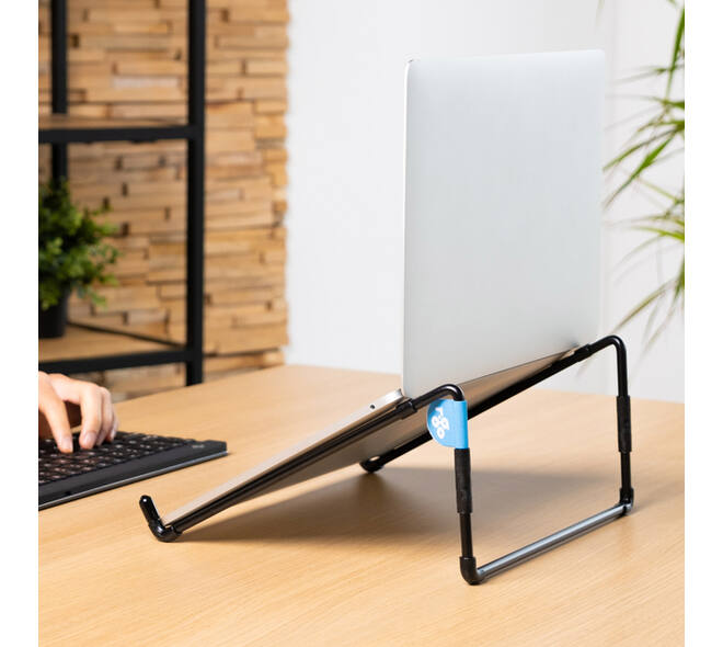 Laptopstandaard R-Go Travel Zwart